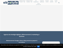 Tablet Screenshot of absolute-referencement.com